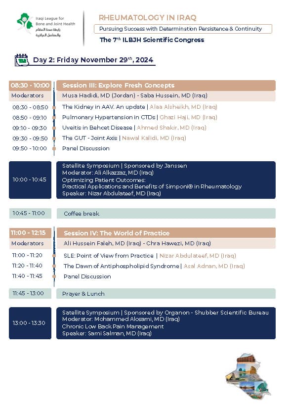 Scientific Program for the 7th ILBJH Conference is here!