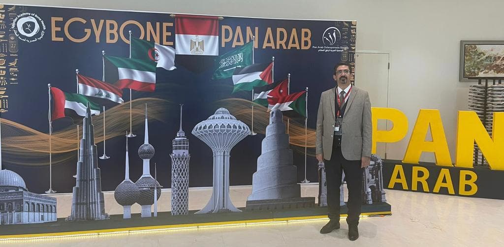 Prof. Nizar Abdulateef Honored for Leadership at 11th PAOS & 4th EABH Conference