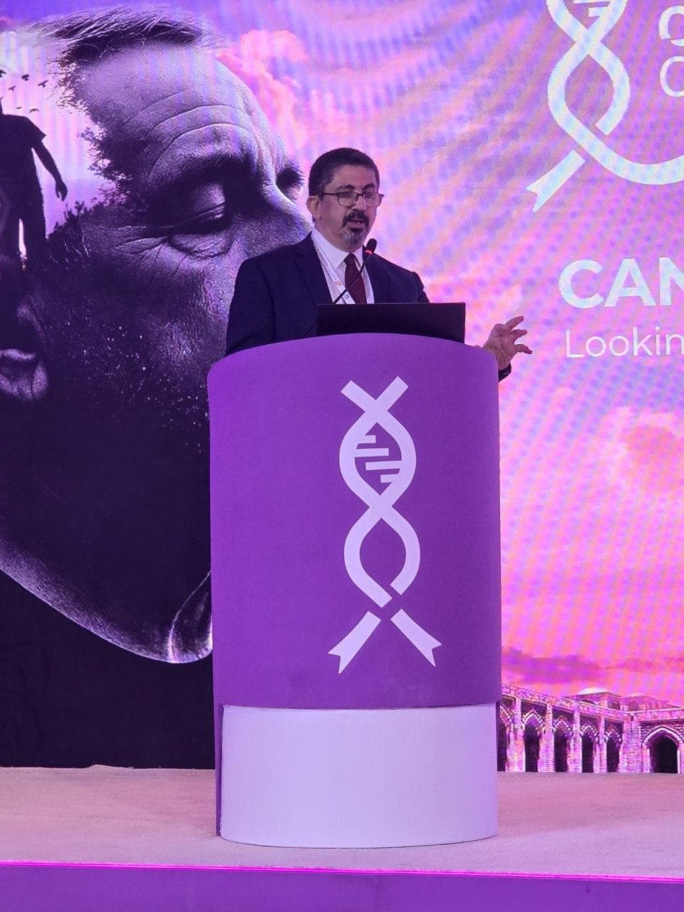 A scientific session for the Iraqi League for Bone and Joint Health at the Iraqi Cancer Board Conference on October 3, 2025.